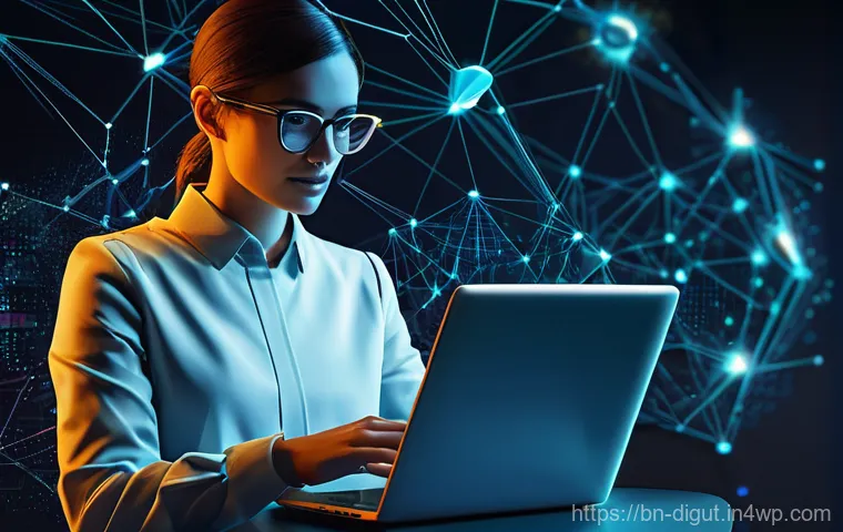 디지털 프리 존에서의 네트워크 보안 전략 - **Prompt 1: Digital Fortress of Cybersecurity**
A vibrant, dynamic illustration of a person (gen...